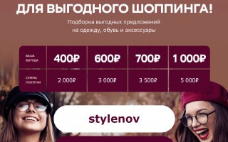 Скидка 1000 рублей на одежду и обувь в СберМегаМаркете