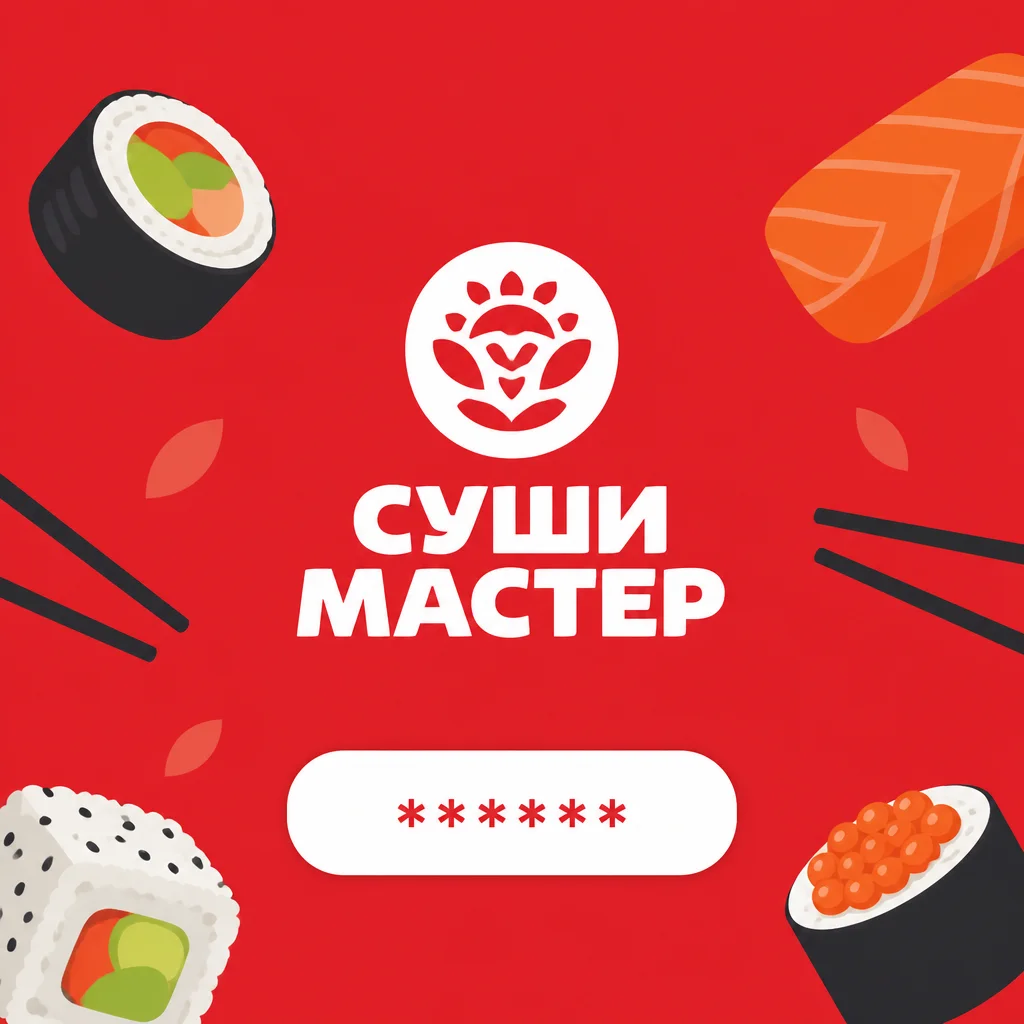 Скидка 10% на любой заказ по промокоду в Суши Мастер